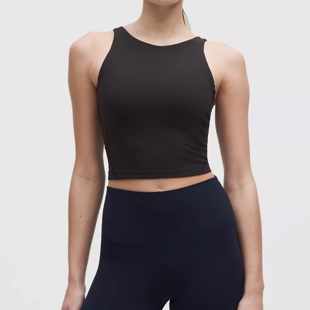 Lululemon align black crop tank